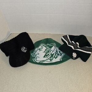 !RARE! Retired UND Sioux Set of 3 Beanies
